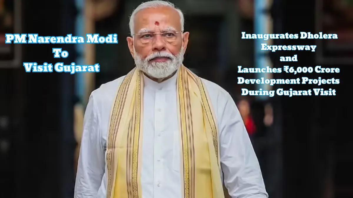 PM Modi Inaugurates Dholera Expressway