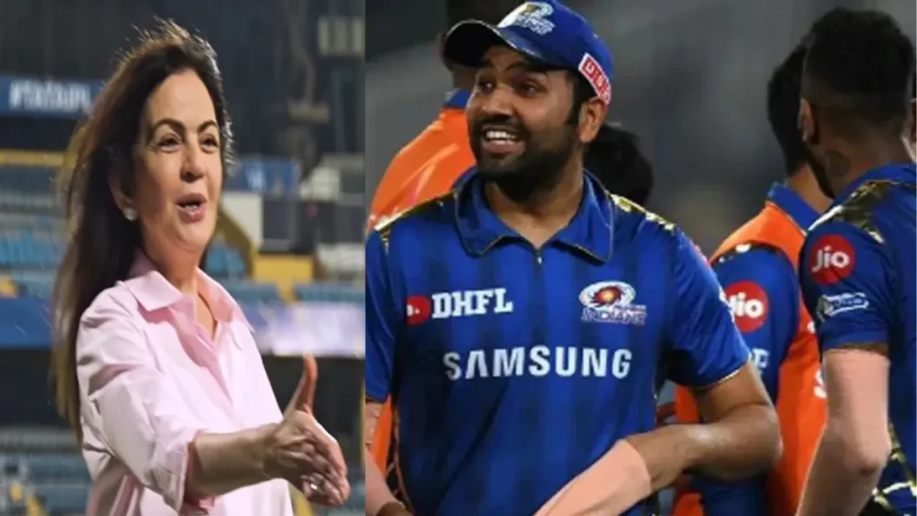 Rohit Sharmas New Look Stuns Nita Ambani