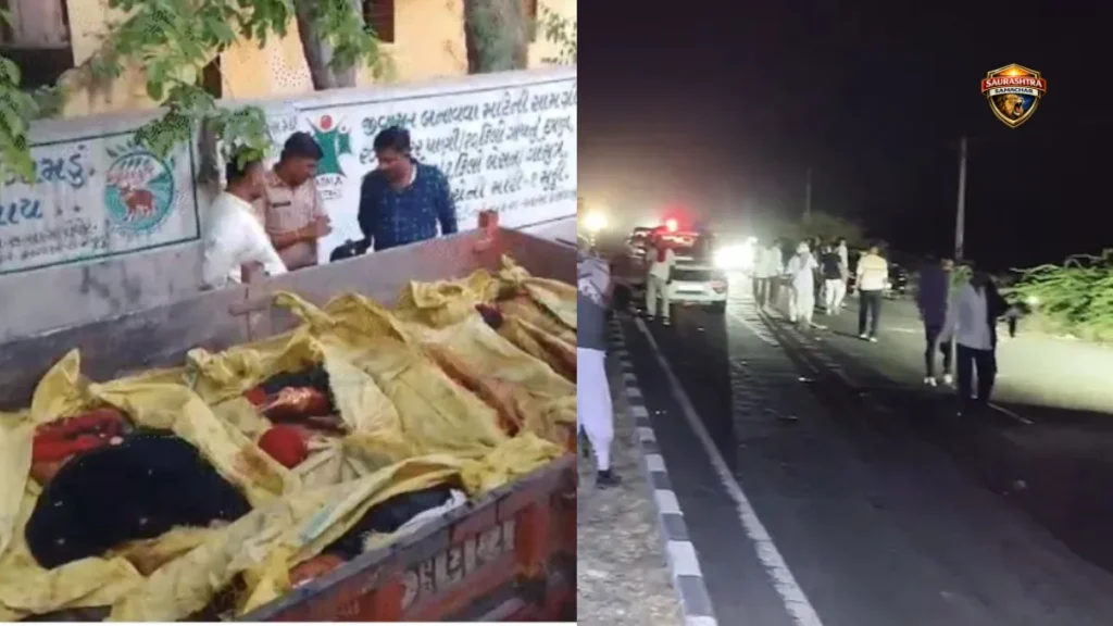 Lakhtar Viramgam Highway Accident