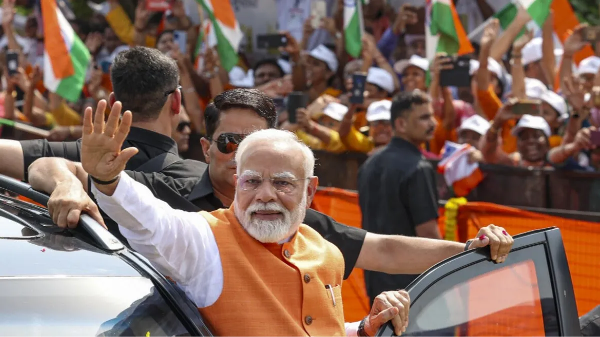 PM Modi Vadodara Welcome