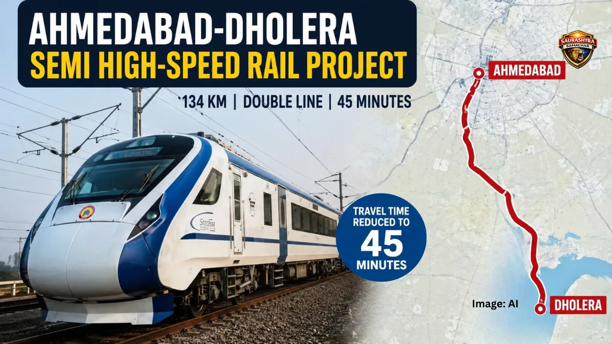 Ahmedabad Dholera Railway Line Approved