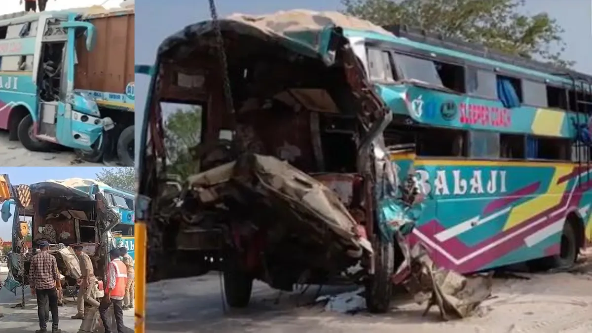 Vadodara Bus Truck Accident