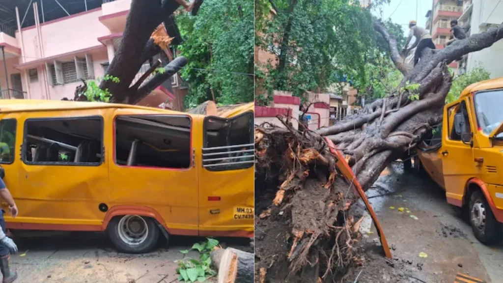 School Bus Accident in Mumbai