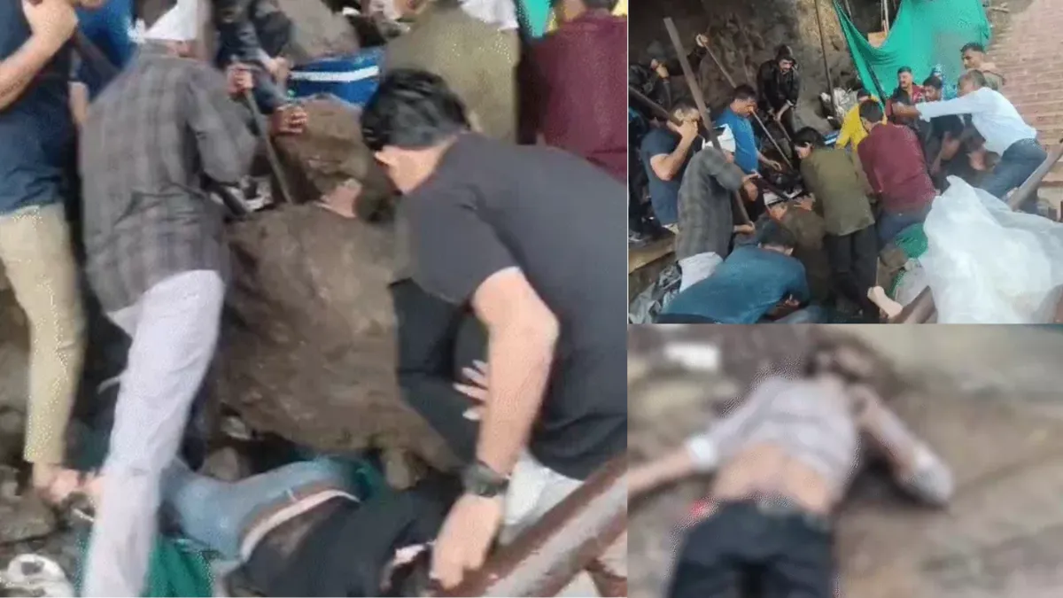 Pavagadh Stone Accident