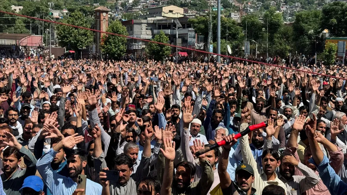 PoK Protest Violence