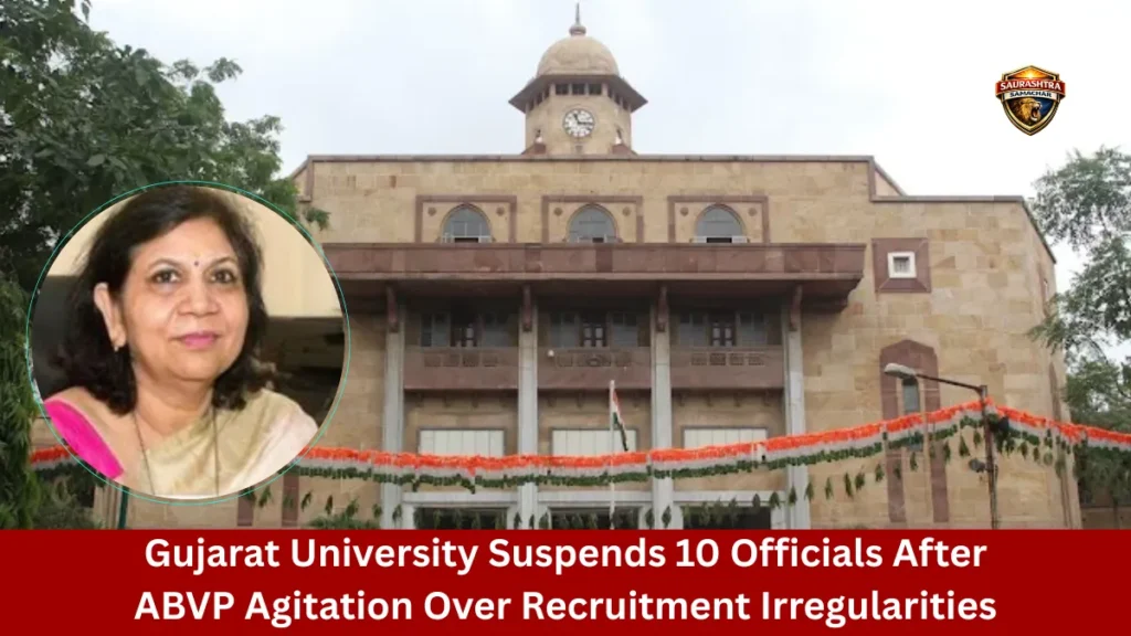 Neerja Gupta ABVP Protest