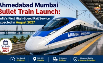 Ahmedabad Mumbai Bullet Train Launch: India’s First High-Speed Rail Service Expected in August 2027